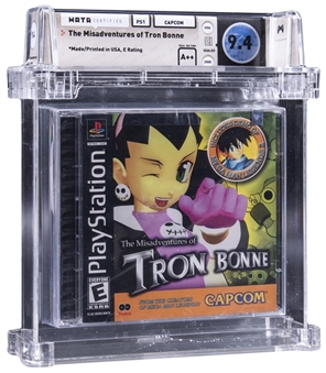 2000 PS1 PlayStation 1 (USA) "The Misadventures of Tron Bonne" Sealed Video Game - WATA 9.4/A++